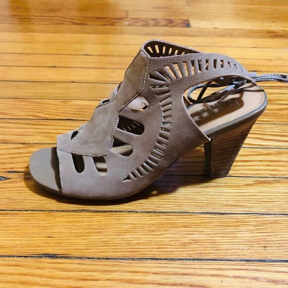 🌹Franco Sarto Womens Shoes Sandals 7 Slingback - Picture 2 of 8